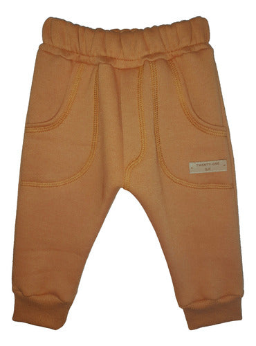 Twenty-one Sjf Jogging Pantalón Bebe Frisado Algodón Rn 3