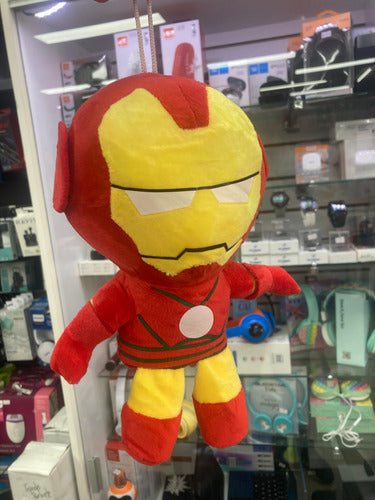 5 Peluches Spiderman Batman Superman Ironman Cpitán América 3