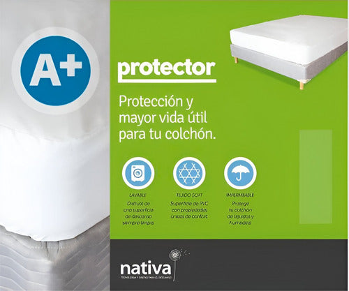 Nativa Cubrecolchón Nativa A+ Protector 180 X 200 1