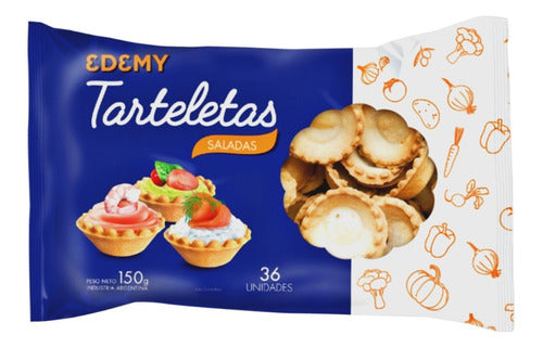 Tarteletas Edemy Saladas X36 0