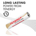 Tenergy Alkaline AA Batteries 1.5V - Non-Rechargeable 1