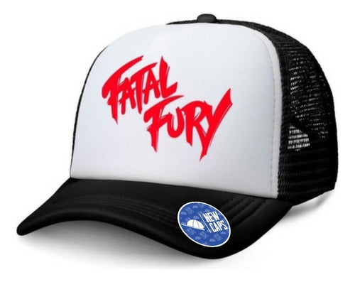 Newcaps Fatal Fury Terry Bogard Trucker Hat 0