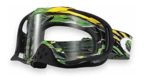 Oakley Mx Crowbar Green Clear 0