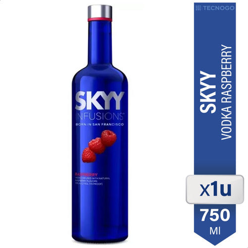 Vodka Skyy Raspberry Flavored Strawberry 750ml 01Almacen 0