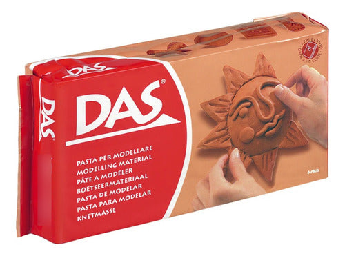 DAS Cerámica Sin Horno | 1kg | Terracota 0