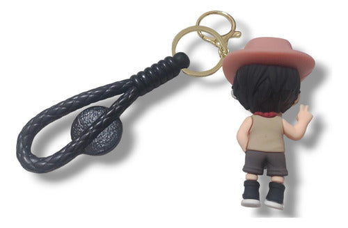 Macrodimm® One Piece Silicone Keychain with Clip and Hook 1