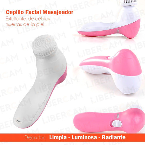 Libercam Facial Cleansing Exfoliating Massage Brush 2