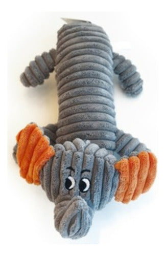 M-Pets Elephant Plush Toy with Squeaker for Dogs 0