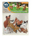 Magnific Collectible Pets Animals Pack X6 0