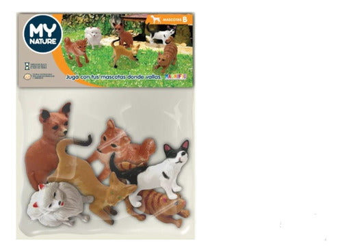 Magnific Collectible Pets Animals Pack X6 0