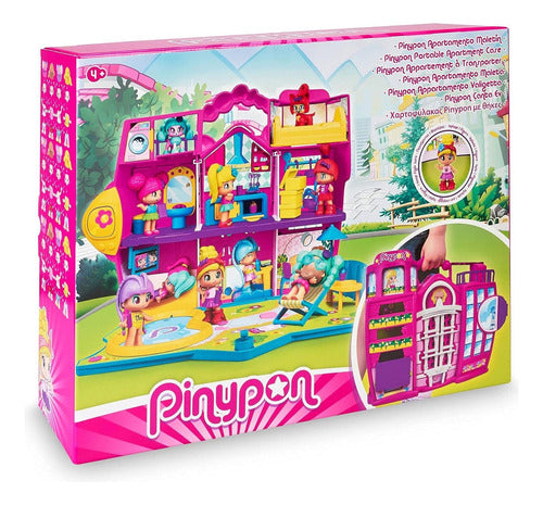 Pinypon Apartment Suitcase with Figure and Accessories 1