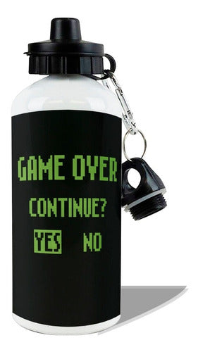 Punto Bizarro Botella Deportiva - Gamers (Game Over) 0