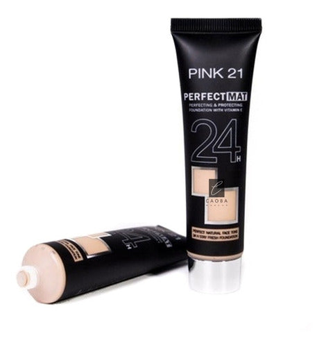 Pink 21 Perfect Matte 24hs Liquid Foundation Pink 21 Long-Lasting 0