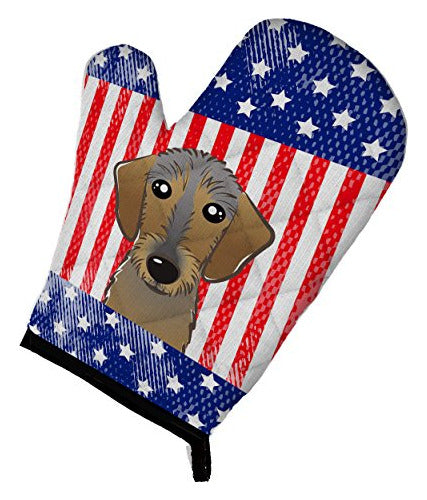 Carolines Treasures Bb2163ovmt, Bandera Americana Y Guante P 0