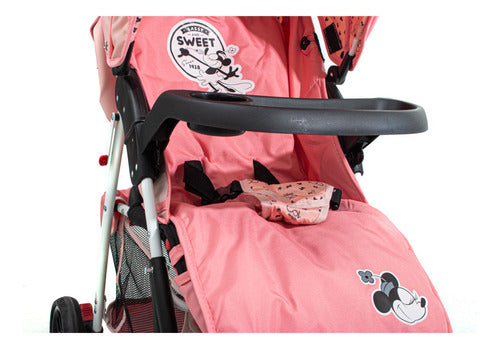 Disney Lightweight Foldable Stroller Bassinet 3 Position 2