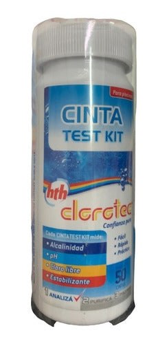 Clorotec Test Kit: Alkalinity, Chlorine, Stabilizers, and pH 2