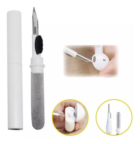 Kit Caneta De Limpeza Para Fone De Ouvido Celular Air Pods 4