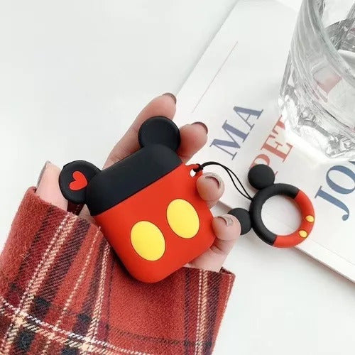 Capa Case Fone De Ouvido Mickey Compatível Com AirPods 1