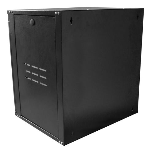 Mini Rack Cftv 12u 570mm Organizador Com Fechadura E Chaves 2