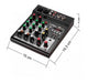 Ross Consola Mixer M4U Bluetooth USB 4 Canales Oferta! 2