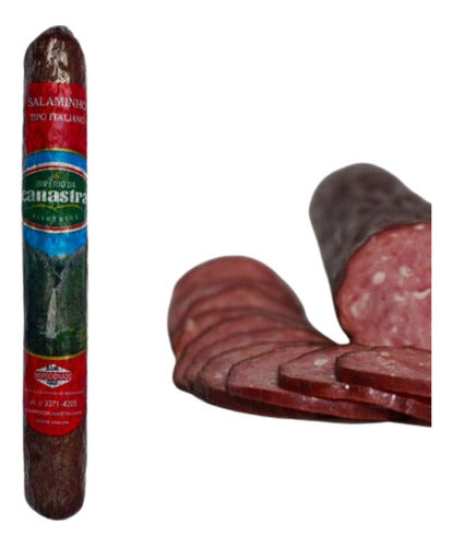 Salame Salaminho Italiano Defumado 270gr 0