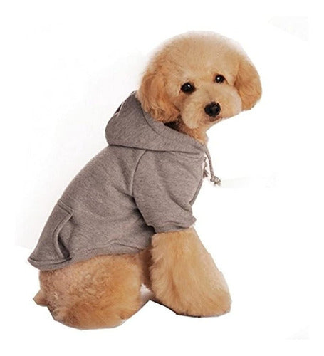 Tienda De Moda Pet Coat Polyestercotton Basic Dog Hoodie Dog 3