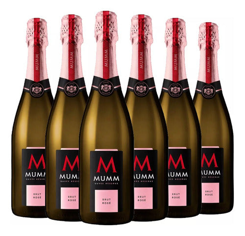 Mumm Cuvee Reserve Brut Rose 6x750 Ml 0