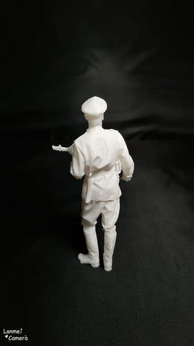 Horse3D Soviet Soldier, Scale 1/16, White Color 1