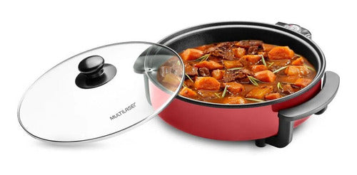 Multilaser Electric Non-Stick Pot with Glass Lid Milenio Home 1