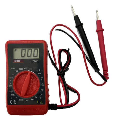 BAW Digital Pocket Multimeter Tester UT20B 0