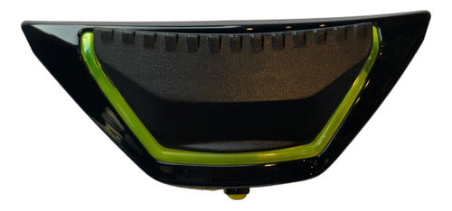 Shark Tapa Ventilacion Frontal Led Green Casco Skwal Ve5451 0