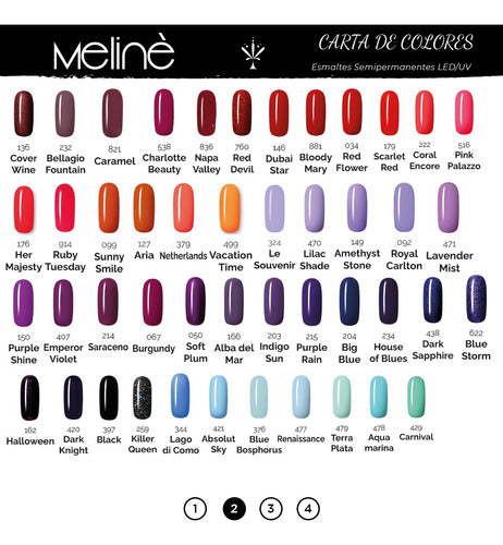 Meliné Semipermanente N° 150 Purple Shine X 15 Ml 3