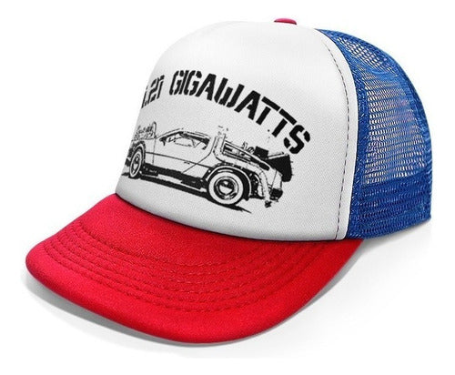 Newcaps Trucker Cap 1.21 Gigawatts Delorean Back to the Future 2