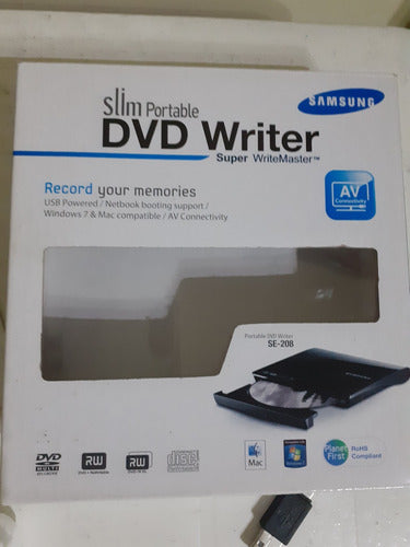 Ml Dvd Super Write Master Samsung Ultradelgado Portable 1