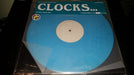 Coldplay Clocks Vinilo Maxi Azul 1000 Copias Uk 2003 Single 0