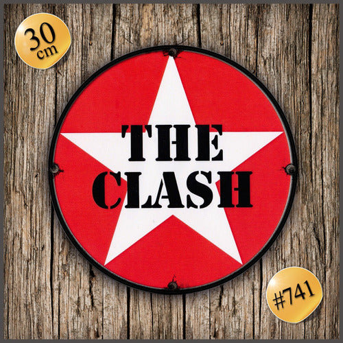 Generic #741 - Decorative Frame / The Clash Punk Retro 1