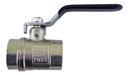 Latyn 10 Chrome Ball Valves for Water 3/4 Inch 1