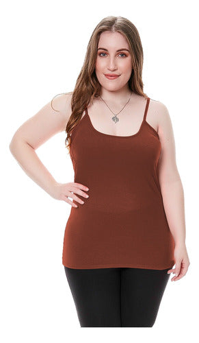 Sleeveless Modal Lycra Tank Top XL-XXXL Various Colors 105