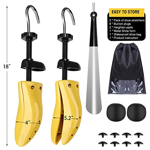 Eachway Shoe Stretcher Shoe Trees, Adjustable Length & Width For Men And Women 5