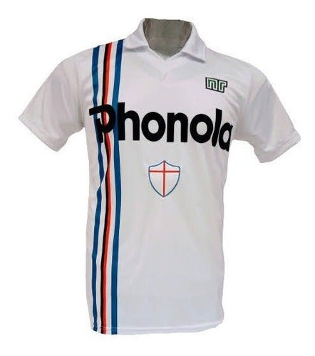 Sampdoria Alternate Jersey 1986/1987 Original Nr 0