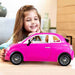 Veículo E Boneca - Barbie - Fiat 500 - Carro Conversível Da 4