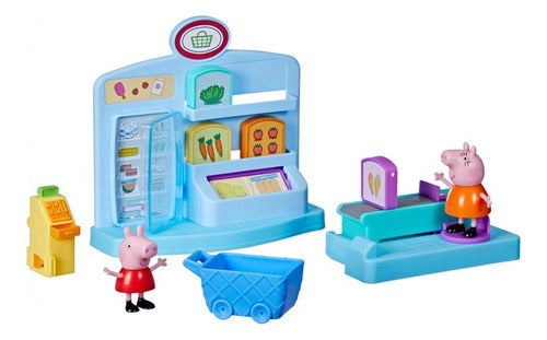 Hasbro Peppa Pig At The Supermarket Playset With Accessories F3634 1