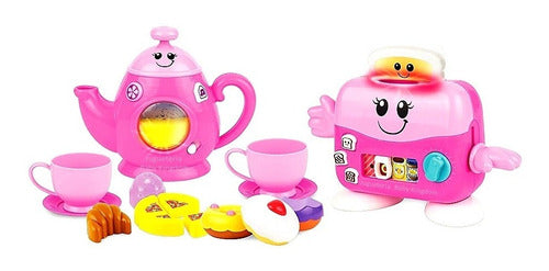 Winfun Interactive Musical Tea or Coffee Set Toy for Kids 0