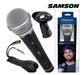 Samson R21 S Premium Microphone Pack with Cable and Stand 1