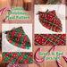 Cherpet Christmas Dog Bandana - Cute Plaid Snowflake Scarf 1