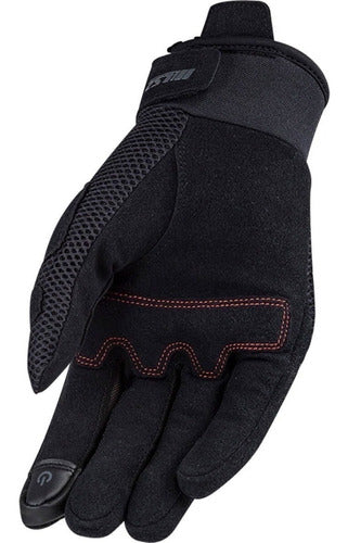 LS2 Dart 2 H Short Moto Gloves Black XL Genamax 5