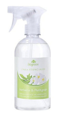 Aromatizante Biogreen Verbena Y Petitgrain 500ml Con Gatillo 0