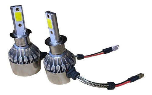 Kit Cree LED Bulb COB Lamp H7 H1 H3 H8 H11 H16 H27 9006 9005 3
