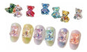Kawaii Nail Decoration Mini Iridescent Resin Bears x 10 pcs 0