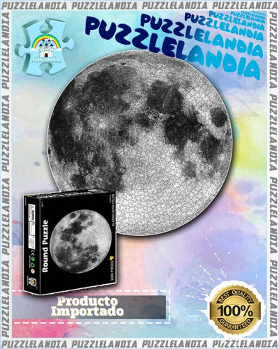 Cresko Circular Puzzle 1000 Pieces (Moon) 1